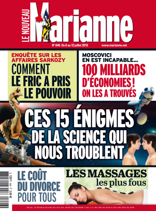 Cette semaine dans LE NOUVEAU MARIANNE : Ces 15 énigmes de la science qui nous troublent