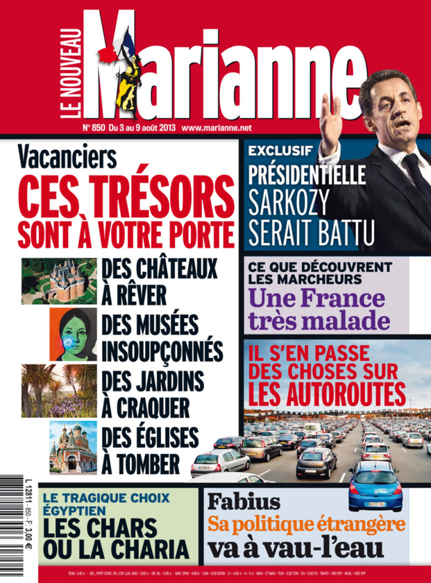 Cette semaine dans le NOUVEAU MARIANNE : Présidentielle, Sarkozy serait battu