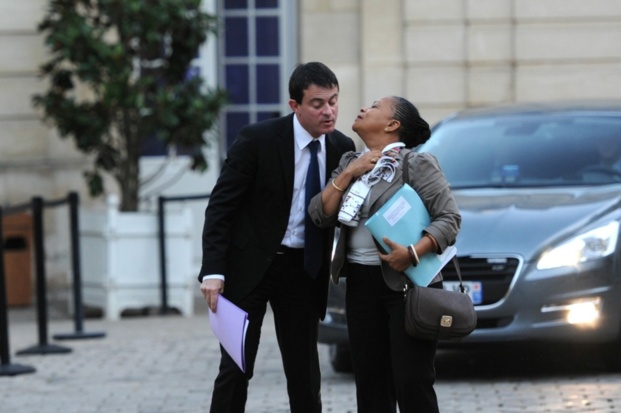 Christiane Taubira et Manuel Valls : je t’aime, moi non plus