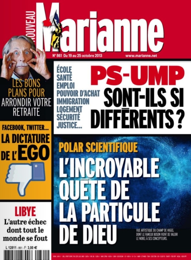 Cette semaine dans le NOUVEAU MARIANNE : PS-UMP, sont-ils si différents?