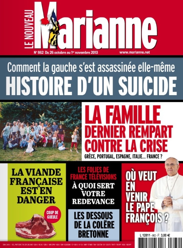 Cette semaine dans le NOUVEAU MARIANNE : La famille, dernier rempart contre la crise