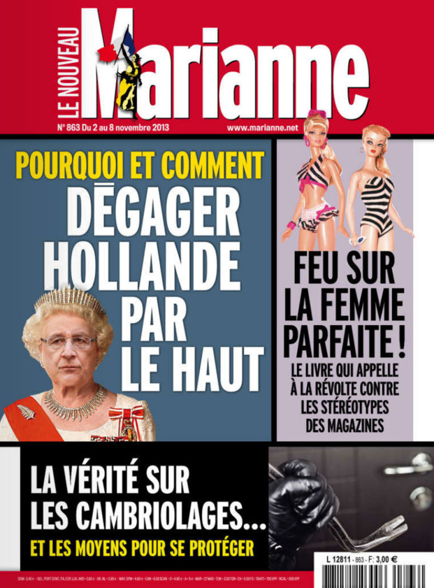 Cette semaine dans le NOUVEAU MARIANNE : Pourquoi et comment dégager Hollande par le haut