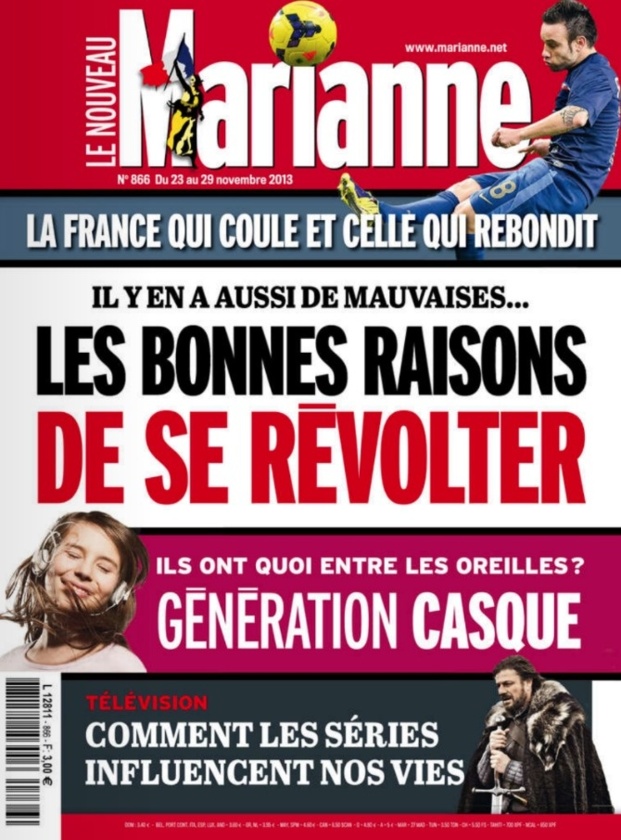 Cette semaine dans le NOUVEAU MARIANNE : Les bonnes raisons de se révolter